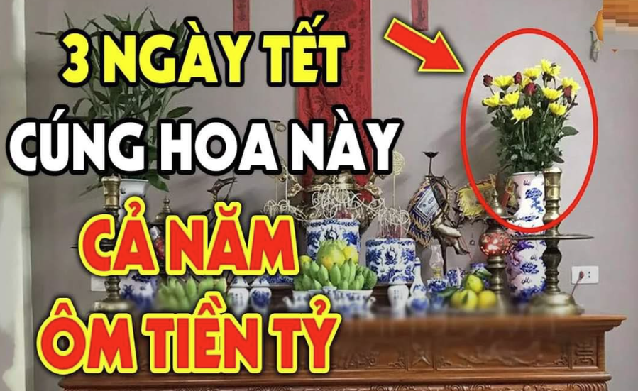 Loại hoa nhất định phải có trong 3 ngày Tết: gia chủ phát lộc, con cháu gặp may