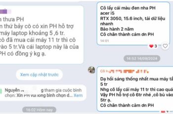 Trần tình của cô giáo ‘dỗi’ phụ huynh vì không được đồng ý mua laptop