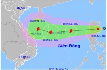 Bão sắp vào Biển Đông, các địa phương theo sát diễn biến