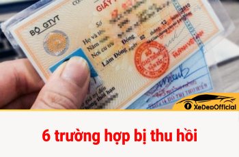 6 trường hợp bị thu hồi giấy phép lái xe từ ngày 1.6, tài xế cần biết | GMT