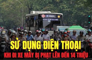 Từ hôm nay: Sử dụng điện thoại khi lái xe có thể bị ph:ạt đến 14 triệu đồng | GMT